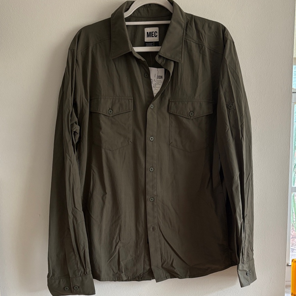 MEC Forest Green Casual Shirt